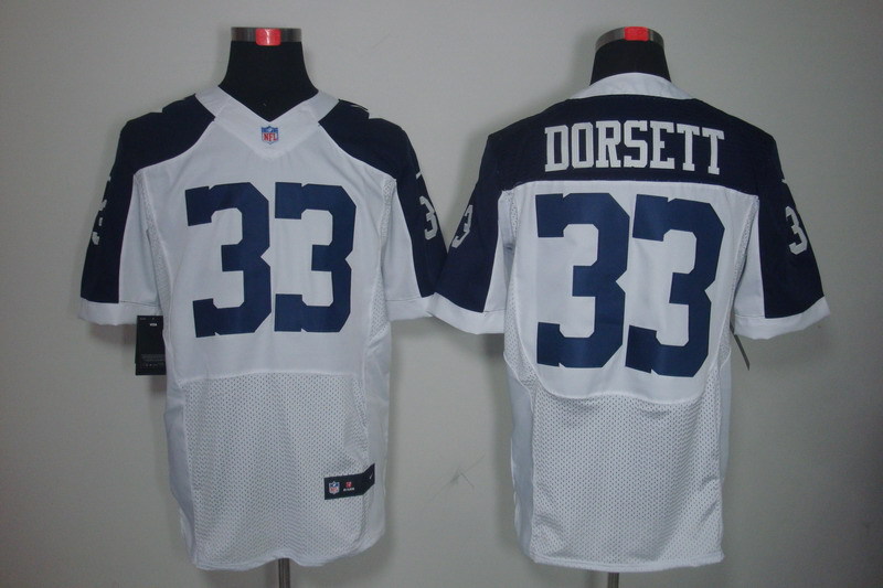Dallas Cowboys 33 Dorsett White Thanksgiving Nike Elite Jerseys